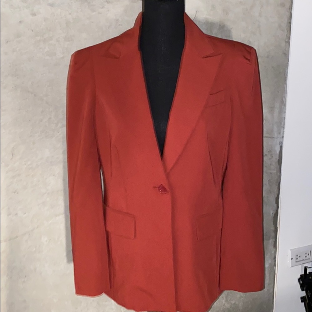 Burnt Orange Blazer Size Large